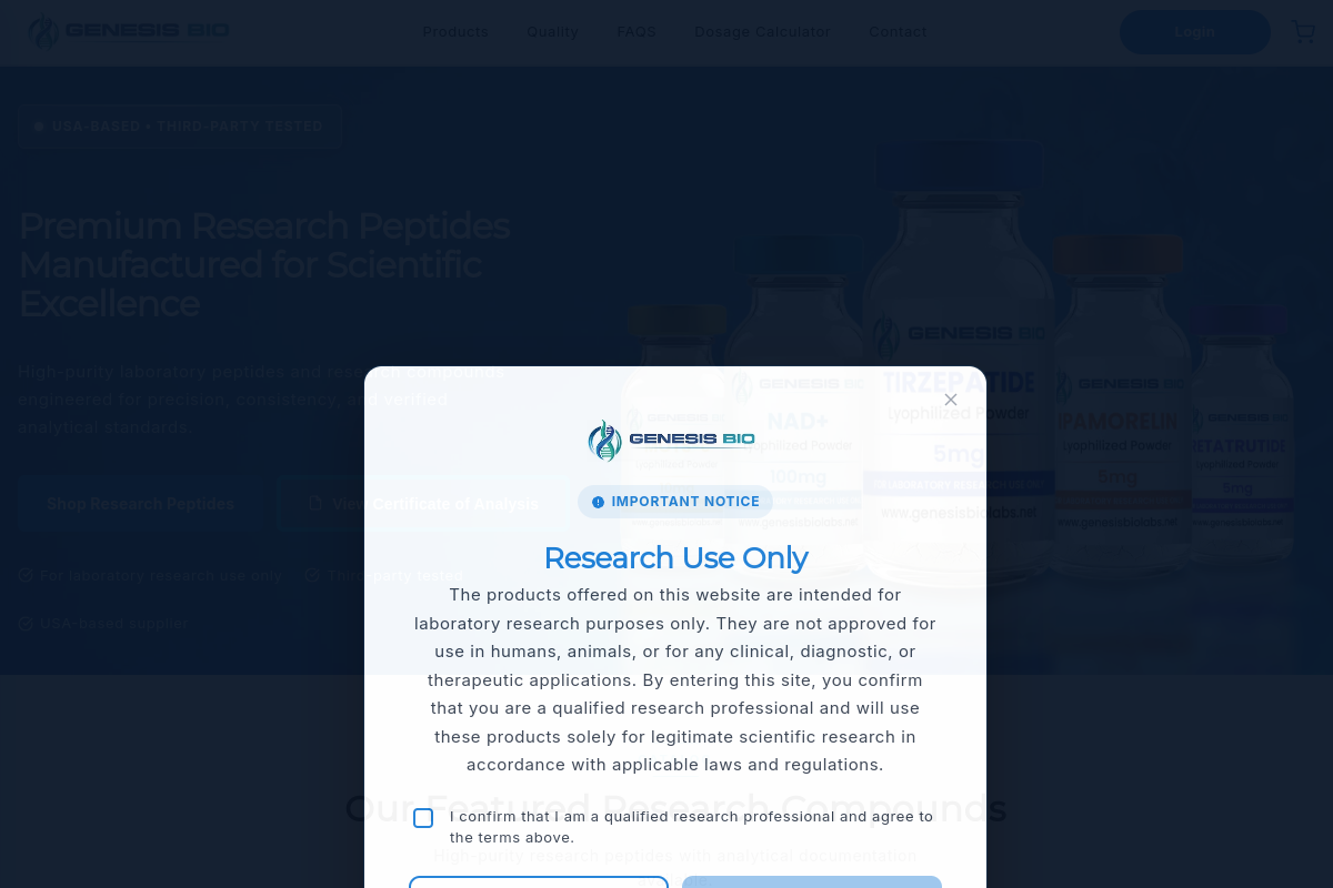 Genesis BioLabs