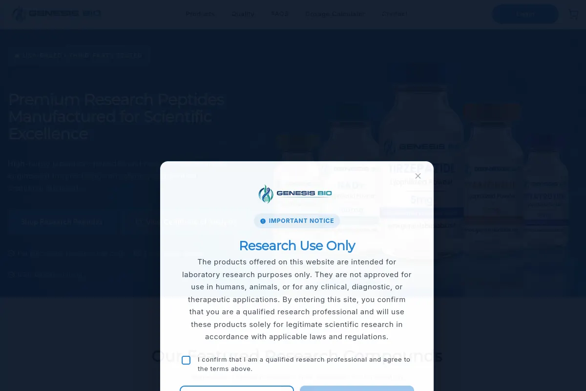 Genesis BioLabs